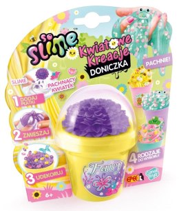 So Slime Kwiatowe Kreacje - Kraina Wróżek - żółta doniczka