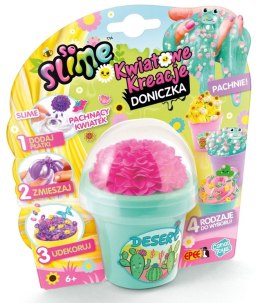 So Slime Kwiatowe Kreacje - Magiczna Pustynia - zielona doniczka