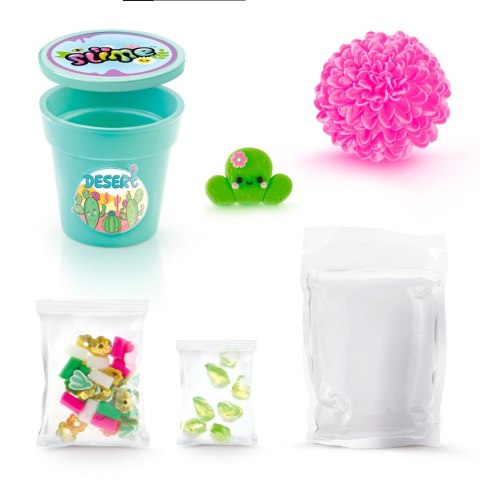 So Slime Kwiatowe Kreacje - Magiczna Pustynia - zielona doniczka
