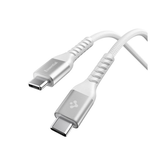 Spigen EB10010CCA Essential - Kabel USB-C do USB-C 100W 1m (Biały)