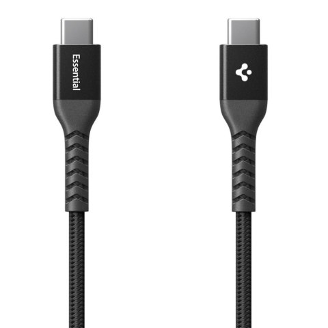 Spigen EB10010CCA Essential - Kabel USB-C do USB-C 100W 1m (Czarny)
