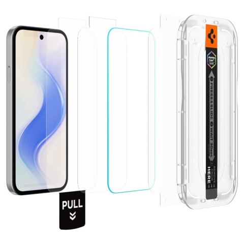 Spigen GLAS.TR EZ Fit Pro AC 2-Pack - Szkło hartowane do Google Pixel 10a (2 szt)