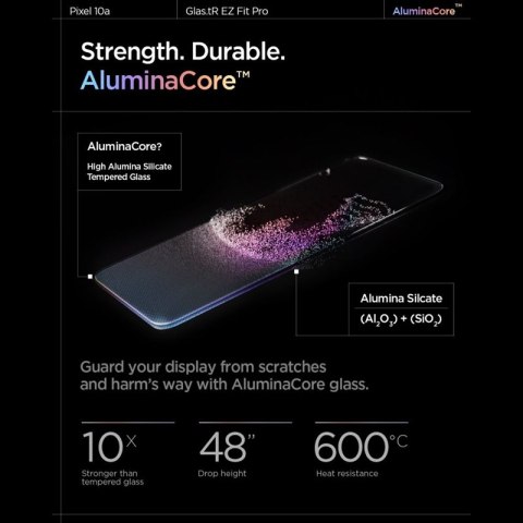 Spigen GLAS.TR EZ Fit Pro AC 2-Pack - Szkło hartowane do Google Pixel 10a (2 szt)