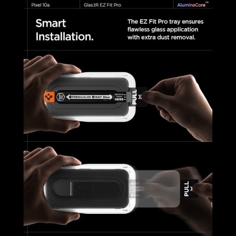 Spigen GLAS.TR EZ Fit Pro AC 2-Pack - Szkło hartowane do Google Pixel 10a (2 szt)