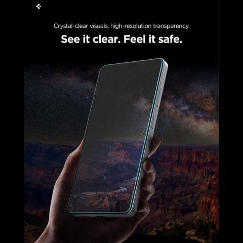 Spigen Glas.tR EZ Fit Pro AC HD Privacy - Hartowane szkło prywatyzujące Samsung Galaxy S26+