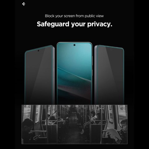 Spigen Glas.tR EZ Fit Pro AC HD Privacy - Hartowane szkło prywatyzujące Samsung Galaxy S26+