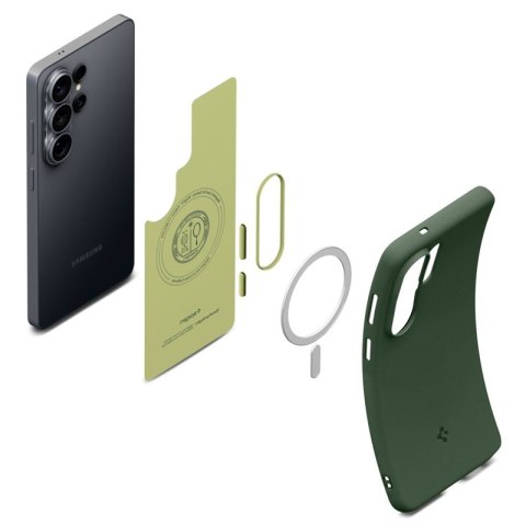 Spigen Nano Pop Mag MagSafe - Etui do Samsung Galaxy S26 Ultra (Avo Green)