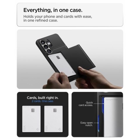 Spigen Slim Armor CS - Etui do Samsung Galaxy S26 Ultra (Black)