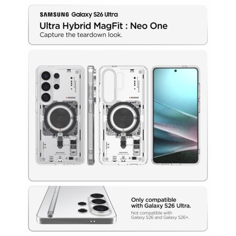 Spigen Ultra Hybrid Mag MagSafe - Etui do Samsung Galaxy S26 Ultra (Neo One)