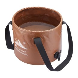 Wiadro składane Flextail Flex Bucket 20L (brązowe)