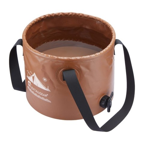 Wiadro składane Flextail Flex Bucket 20L (brązowe)