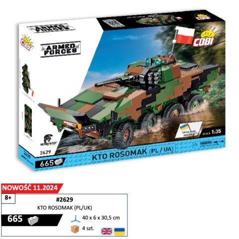 COBI: Armed Forces - Kto Rosomak 2In1 Pl/Ukr 654K