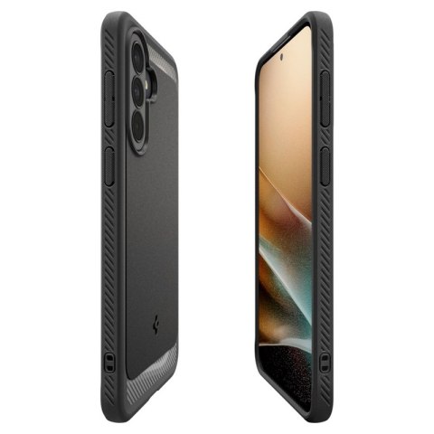 Spigen Rugged Armor - Etui do Samsung Galaxy A37 5G (Matte Black)