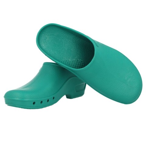 CARINE DR. STRANGE ROZM. 45-46 Trepy operacyjne zielone, chodaki medyczne, WZD 024