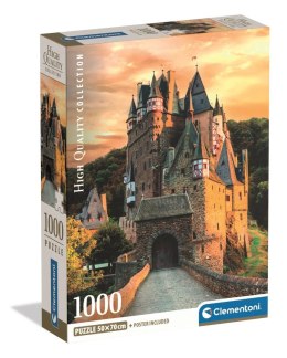 Clementoni - Puzzle 1000el. Compact Golden Hour At Eltz Castle