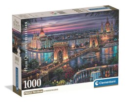 Clementoni - Puzzle 1000el. Compact Lights Of The Danube