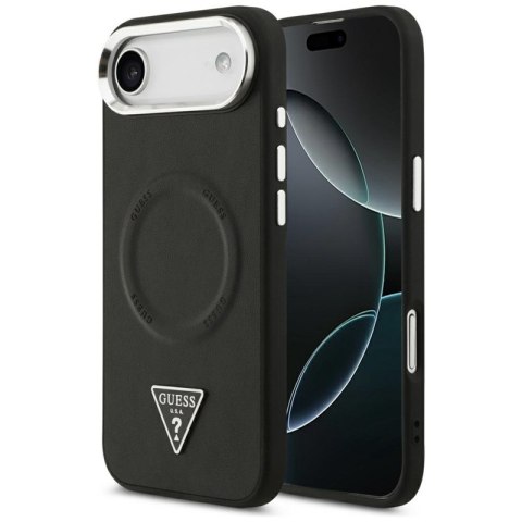 Guess Triangle Logo MagSafe - Etui iPhone Air (czarny)