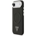Guess Triangle Logo MagSafe - Etui iPhone Air (czarny)