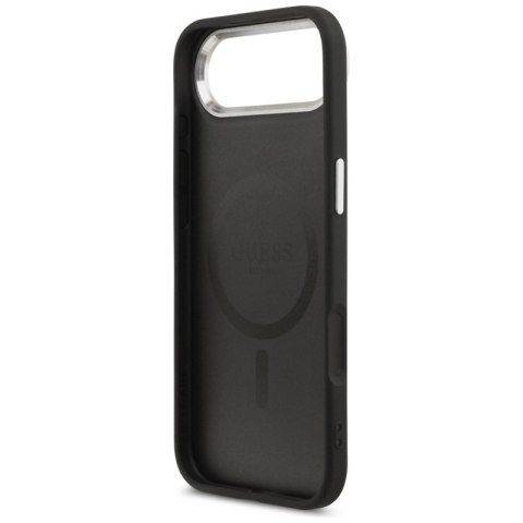 Guess Triangle Logo MagSafe - Etui iPhone Air (czarny)