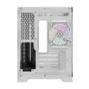 Obudowa komputerowa DARKFLASH FT418 + 6 wentylatorów ARGB (biała)