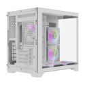 Obudowa komputerowa DARKFLASH FT418 + 6 wentylatorów ARGB (biała)