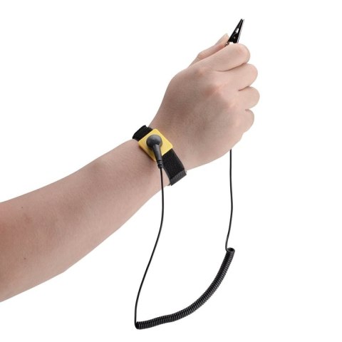StarTech ESD-WRIST-STRAP antystatyczna opaska na nadgarstek Czarny
