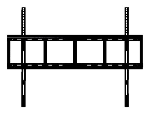 Yealink MB-WallMount-860 Mocowanie ścienne Czarny