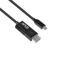 CLUB3D CAC-1557 adapter kablowy 1,8 m USB Type-C DisplayPort Czarny