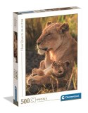 Clementoni - Puzzle 500el. Feline Love