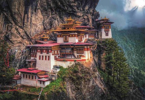 Clementoni - Puzzle 500el. The Tiger'S Nest