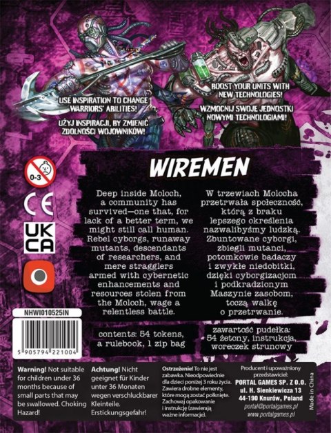 GRA PLANSZOWA NEUROSHIMA HEX: WIREMEN - dodatek - PORTAL