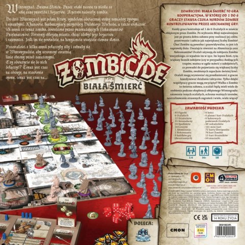 GRA PLANSZOWA ZOMBICIDE: BIAŁA ŚMIERĆ - podstawa - PORTAL