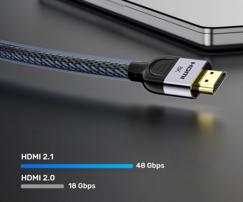 KABEL HDMI C11093RGY01-8M 8 m, 8K @ 60 Hz UNITEK