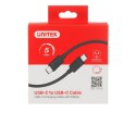 PRZEWÓD Y-C477BK01-2M USB-C/USB-C 2.0 m UNITEK