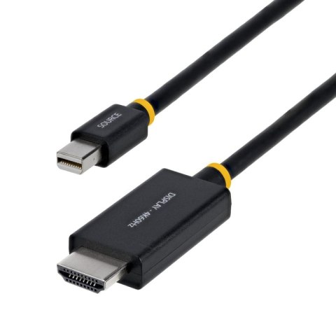 StarTech 2M-MDP-HDMI2-4K60 adapter kablowy Mini DisplayPort HDMI Typu A (Standard) Czarny