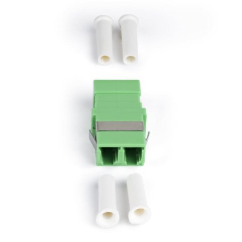 StarTech DUPLEXLCAPCNOF adapter światłowodowy LC/APC 10 szt. Zielony