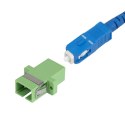 StarTech SIMPLEXSCAPCF adapter światłowodowy SC 10 szt. Zielony