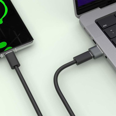 Adaptor przejściówka V-TAC USB do type C czarna VT-5319