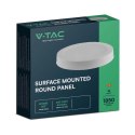 Panel LED V-TAC natynkowy premium downlight 18W okrągły fi215 VT-60018 4000K 1980lm