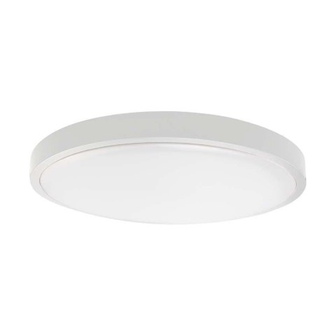 Plafon V-TAC 18W LED okrągły IP44 czujnik ruchu mikrofalowy 23cm biały VT-8618S-W-RD 3000K 1800lm