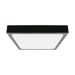 Plafon V-TAC 30W LED kwadrat IP44 42x42cm czarny VT-8630B-SQ 3000K 3000lm