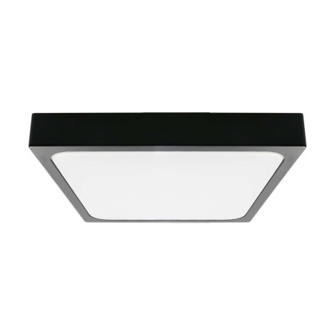 Plafon V-TAC 30W LED kwadrat IP44 42x42cm czarny VT-8630B-SQ 3000K 3000lm