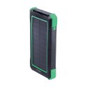 Power bank V-TAC 10000mAh czarny solarny ładowanie bezprzewodowe 2xUSB V-TAC VT-11111