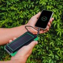 Power bank V-TAC 10000mAh czarny solarny ładowanie bezprzewodowe 2xUSB V-TAC VT-11111