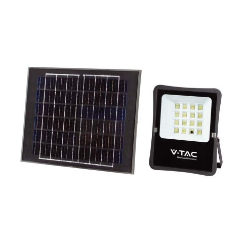 Projektor LED solarny V-TAC 16W pilot auto timer IP65 VT-55200 6400K 1600lm