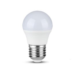 Żarówka LED V-TAC SAMSUNG CHIP 4,5W E27 G45 kulka 3000K 470lm 5 lat gwarancji