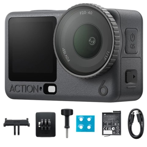 Kamera sportowa DJI Osmo Action 6 rozdzielczość 4K