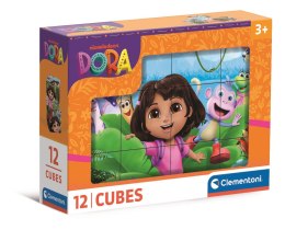 Clementoni: Klocki 12el. Dora