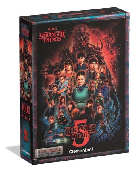 Clementoni: Puzzle 1000el. Compact Netflix Stranger Things