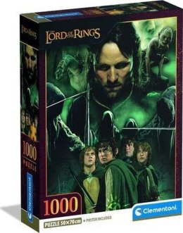 Clementoni: Puzzle 1000el. Compact - THE LORD OF THE RINGS